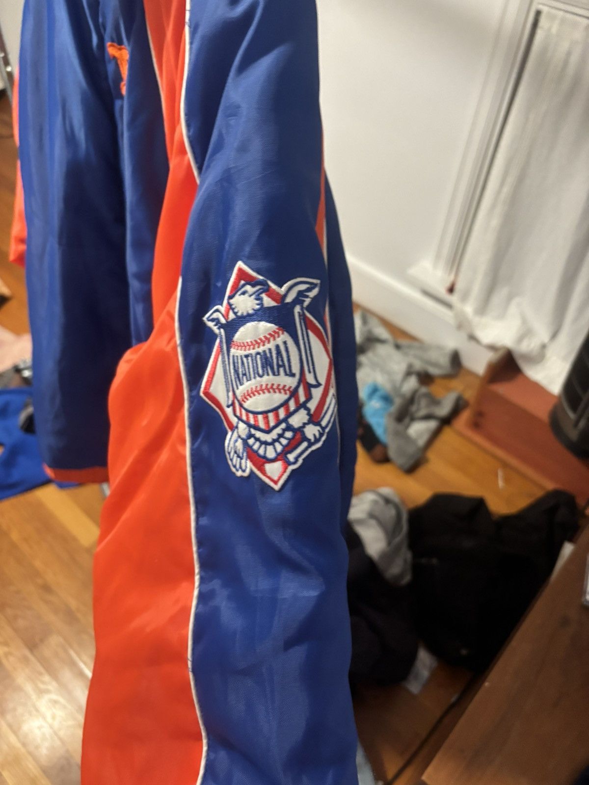 MLB New York Mets Reversible Jacket, Rare Size US L / EU 52-54 / 3 - 5 Thumbnail