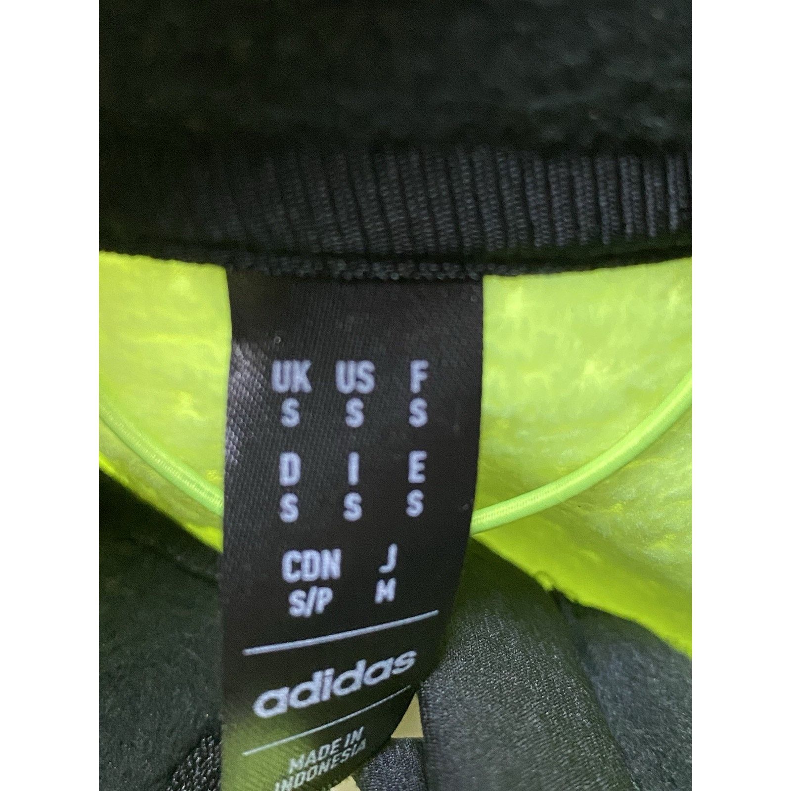 Adidas New Mens S Adidas Cycling Jacket Lucid Lemon Neon Yellow Size US S / EU 44-46 / 1 - 6 Thumbnail