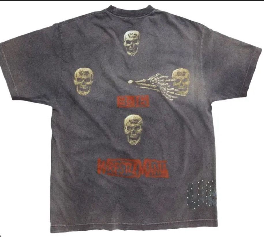 Travis Scott × WWE Travis Scott x WWE Cold Stone Steve Austin T Size US L / EU 52-54 / 3 - 2 Thumbnail