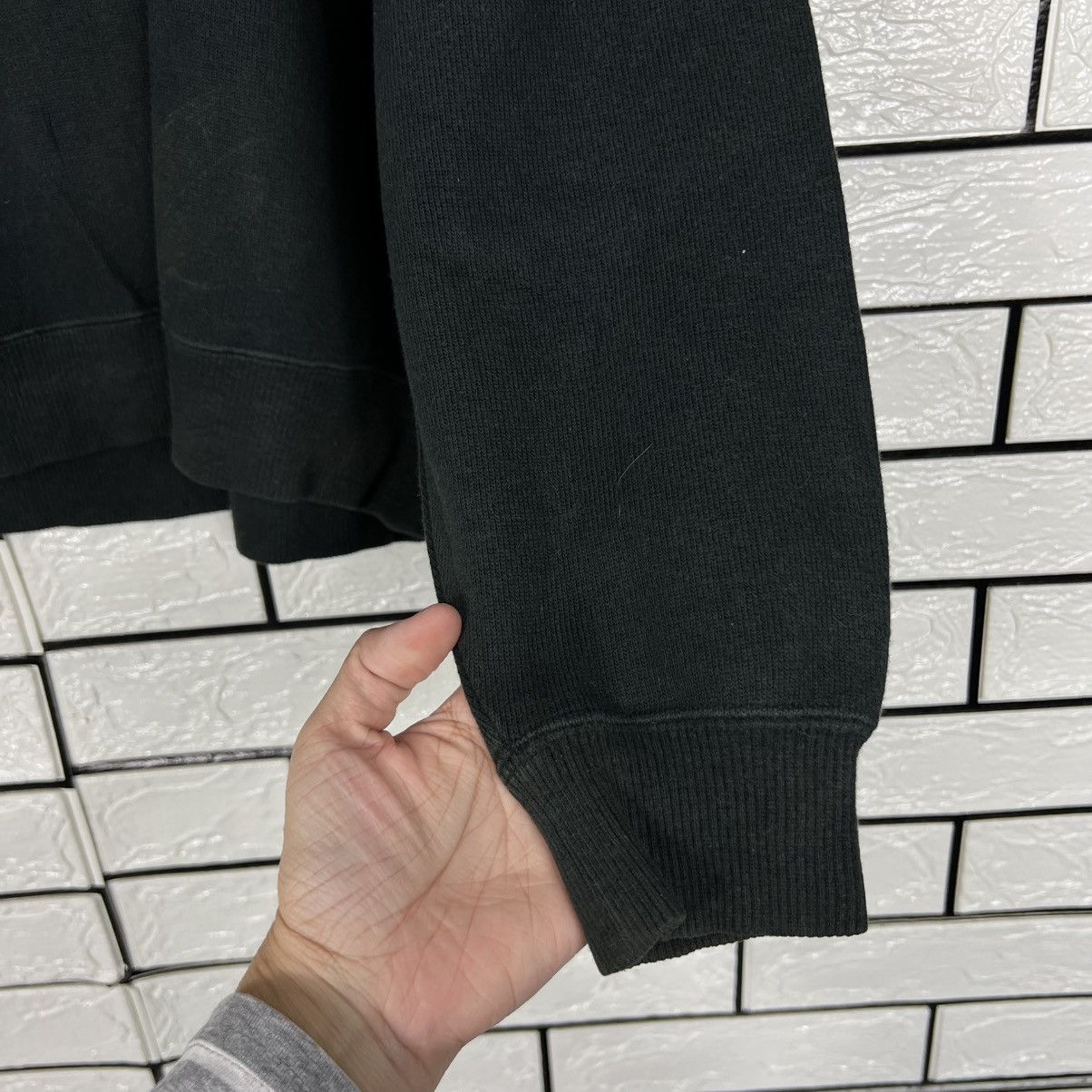 Trussardi 90's TRUSSARDI Embroidered Big Logo Sweatshirt #4014-C183 Size US M / EU 48-50 / 2 - 9 Thumbnail