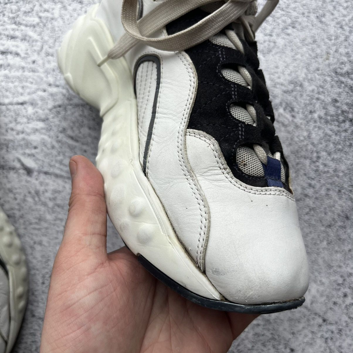 Acne Studios Acne Studios Manhattan White Sneakers Size US 8 / IT 38 - 9 Thumbnail