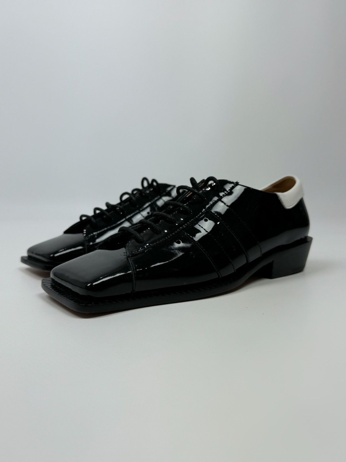 Vivienne Westwood Vintage Vivienne Westwood Patent Black Hammerhead Shoes Size US 5.5 / IT 35.5 - 2 Thumbnail