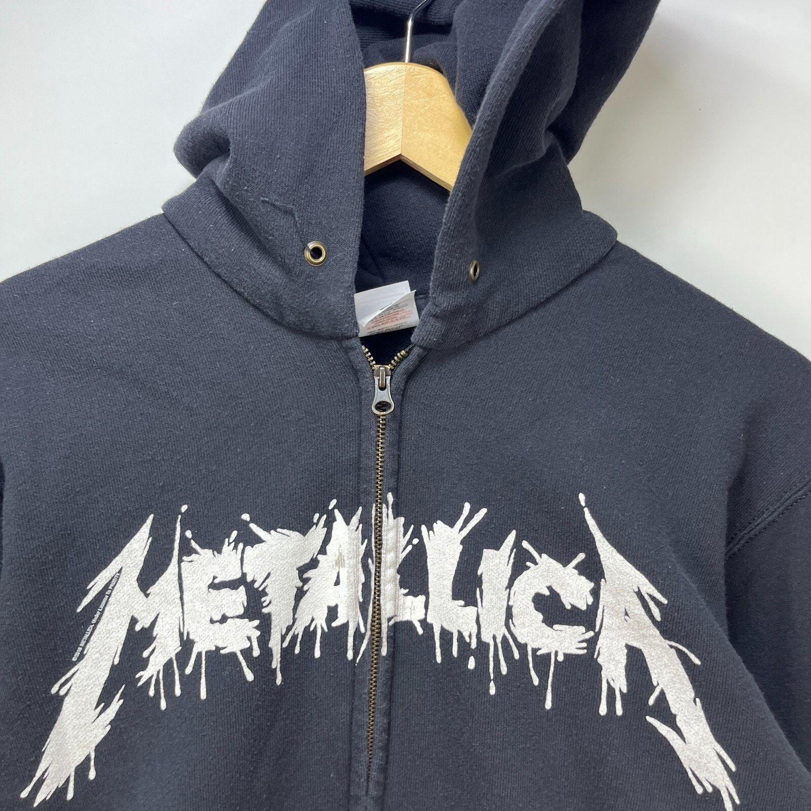 Vintage Vintage Metallica Y2K Skull Zip-Up Hoodie Small One Size US S / EU 44-46 / 1 - 3 Thumbnail