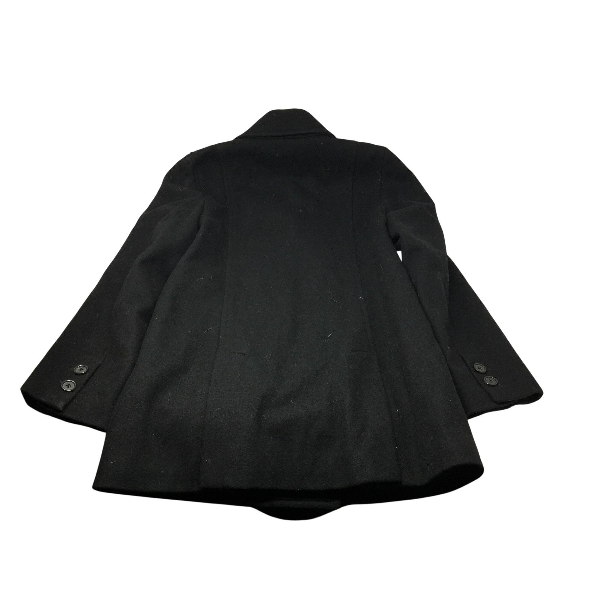 J.Crew J CREW BLACK BUTTON DOWN PEA COAT WOMENS SIZE MEDIUM Size M / US 6-8 / IT 42-44 - 2 Thumbnail