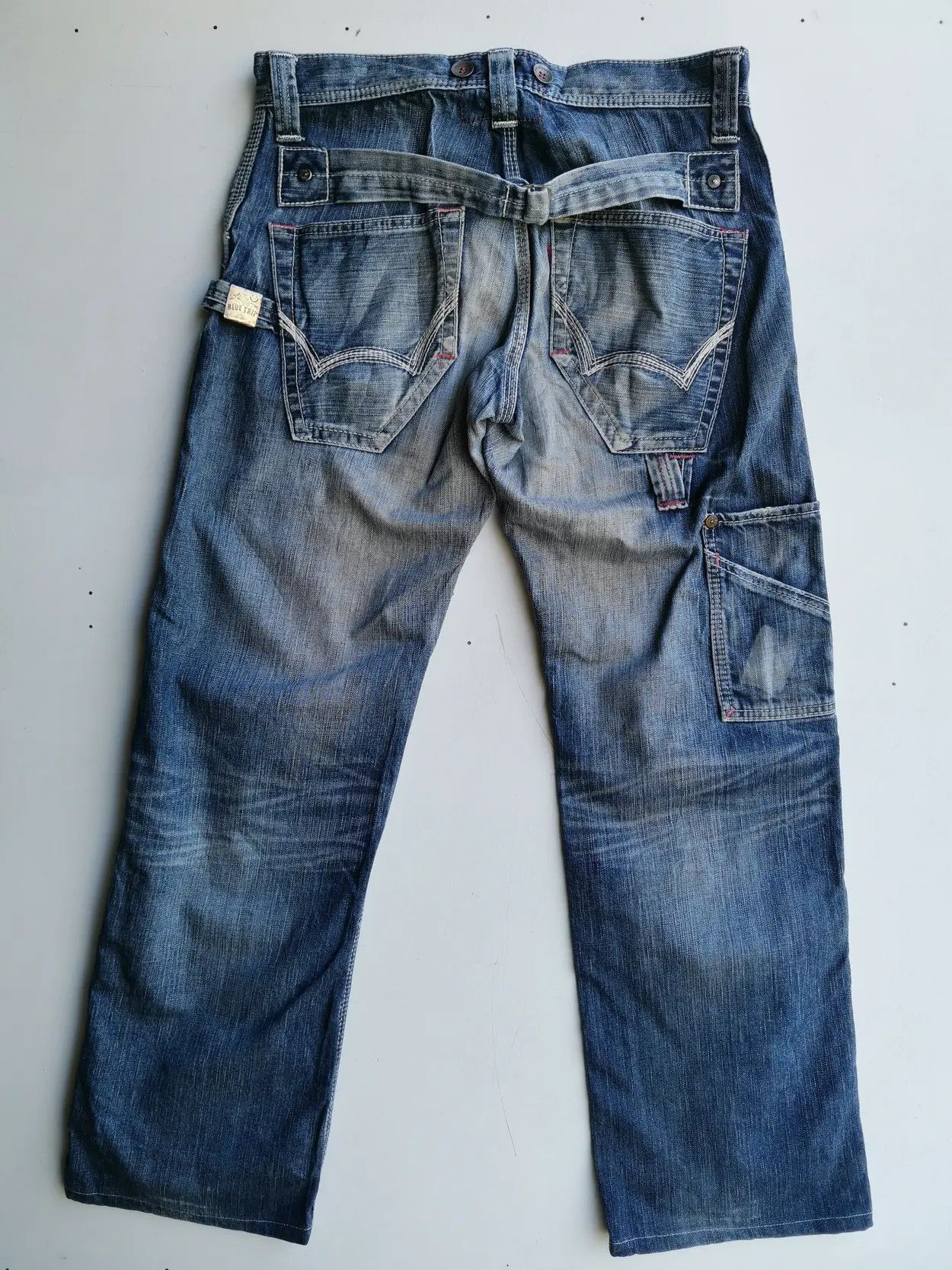 Edwin Rare!!! Edwin Blue Trip Tactical Cargo Multipocket Pants Size US 32 / EU 48 - 2 Thumbnail