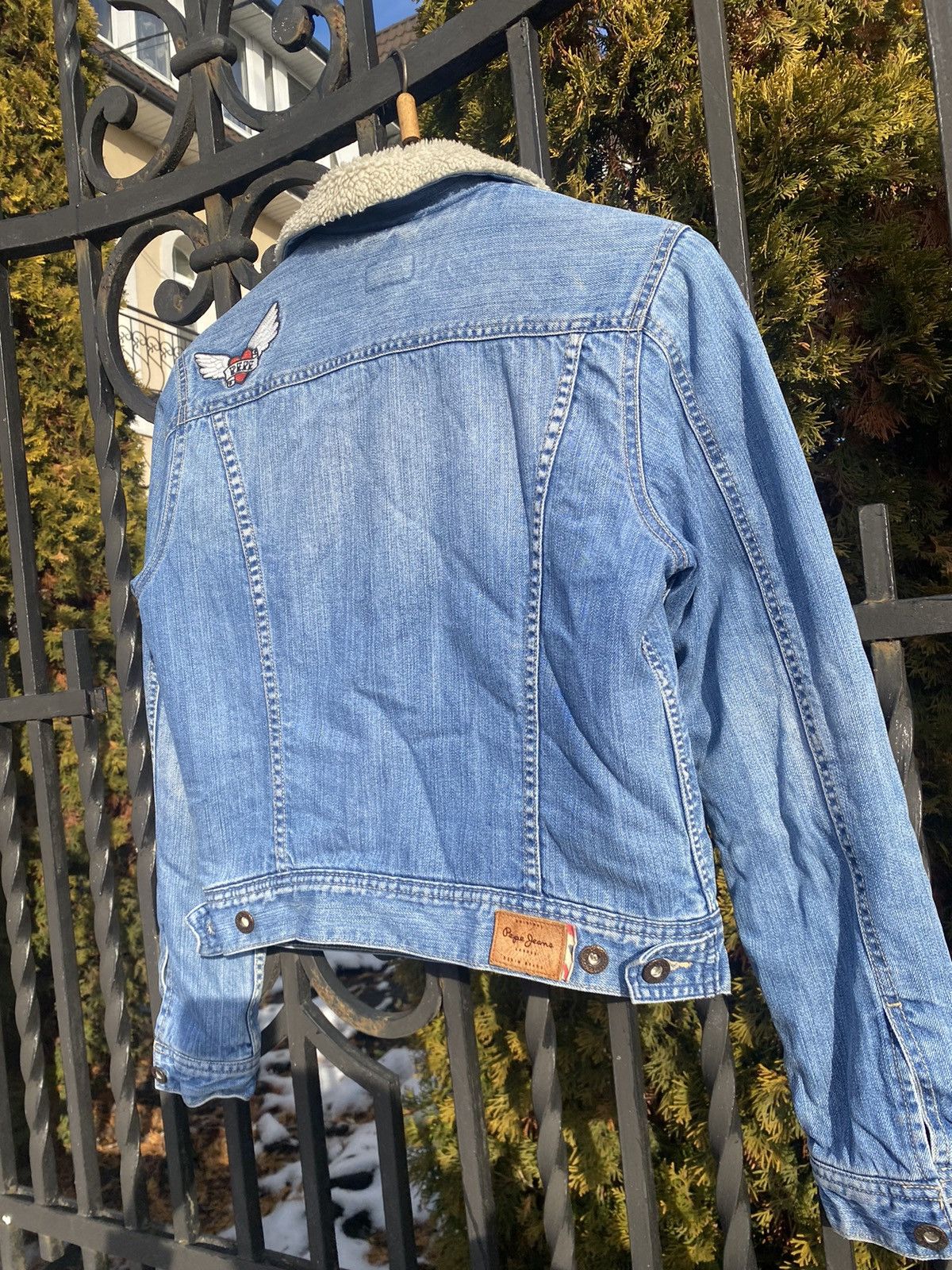Pepe Jeans × Vintage Pepe Jeans London Denim Woman Jacket Blue Size M / US 6-8 / IT 42-44 - 17 Thumbnail