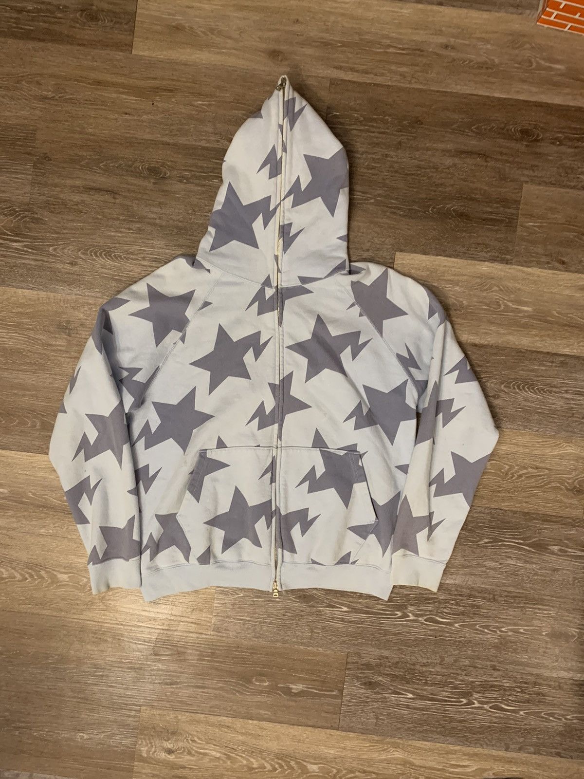 Bape Sta Pattern Full Zip Hoodie Size US M / EU 48-50 / 2 - 1 Thumbnail