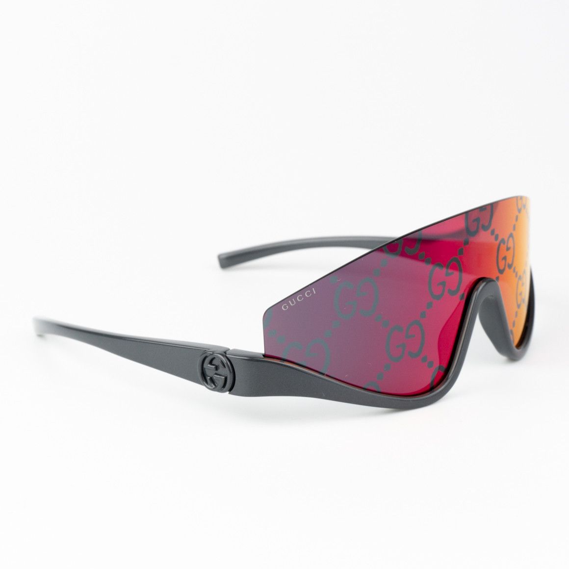 Gucci NEW Gucci GG1650S 009 Unisex Shield Mask Sunglasses Size ONE SIZE - 4 Thumbnail