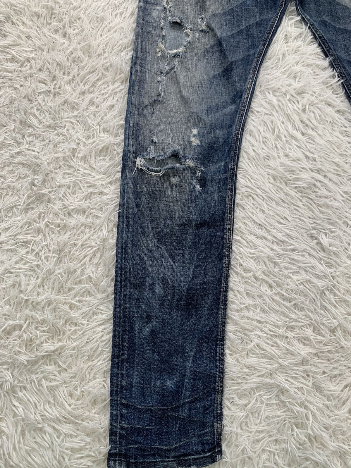 Diesel Distress Diesel Tepphar Slim Carrot Denim Pant Size US 35 - 5 Thumbnail