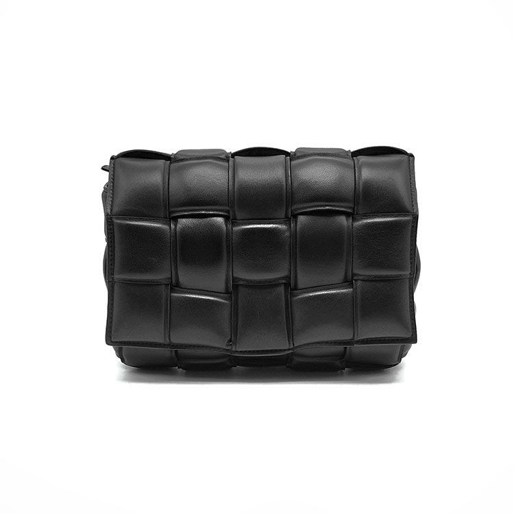 Bottega Veneta Padded Cassette Bag in Black, Women's