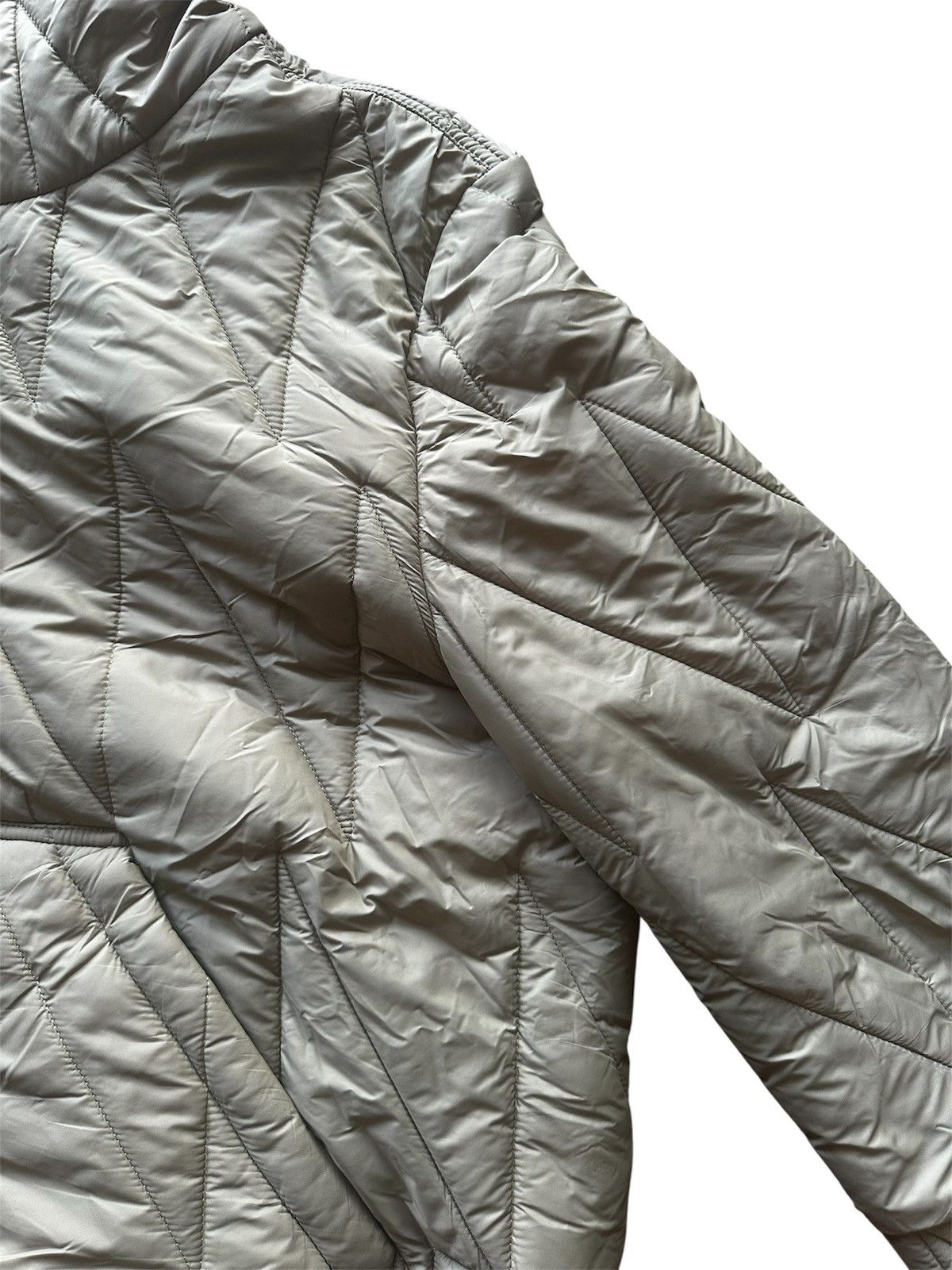 Rick Owens × Rick Owens Drkshdw Rick Owens Drkshdw Nylon Gimp Jacket in Pale Green Size US L / EU 52-54 / 3 - 3 Thumbnail
