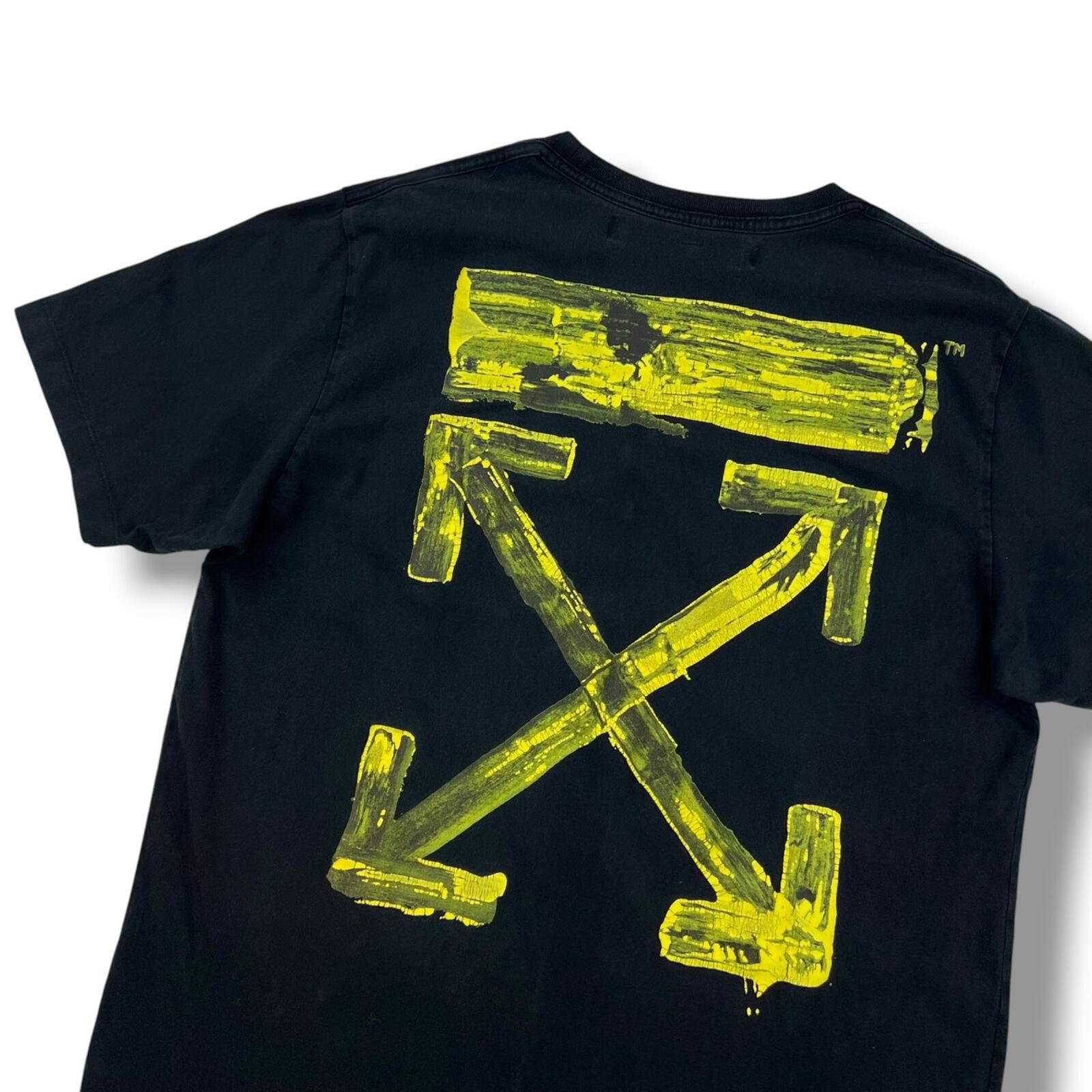 Off-White Off-White Acrylic Arrows Black T Shirt Size US XL / EU 56 / 4 - 1 Thumbnail
