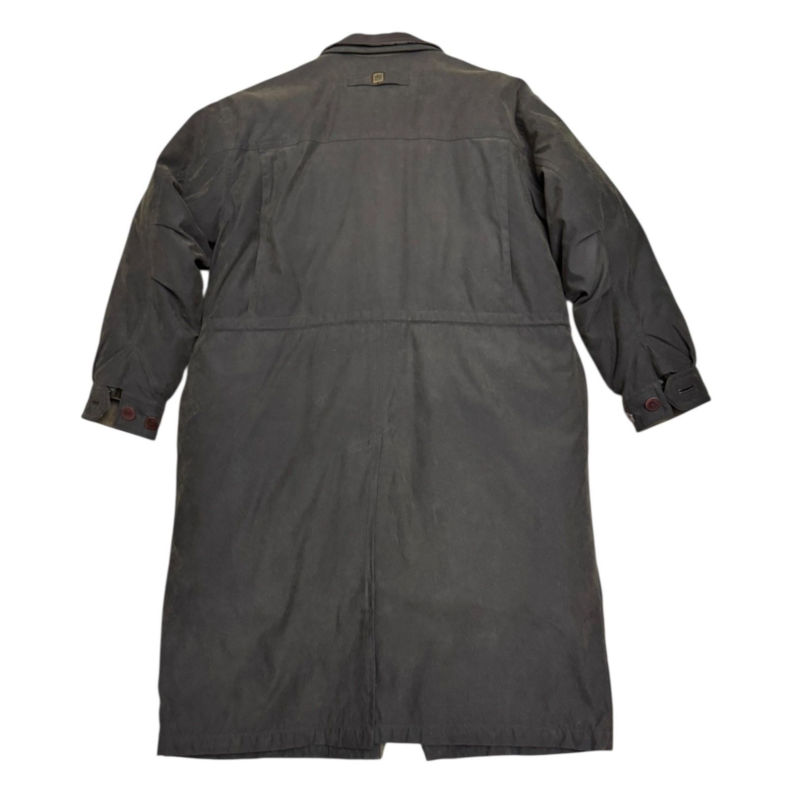 Rainforest RAINFOREST Leather Trim Vintage Luxury Trench Coat Large Size US L / EU 52-54 / 3 - 2 Thumbnail