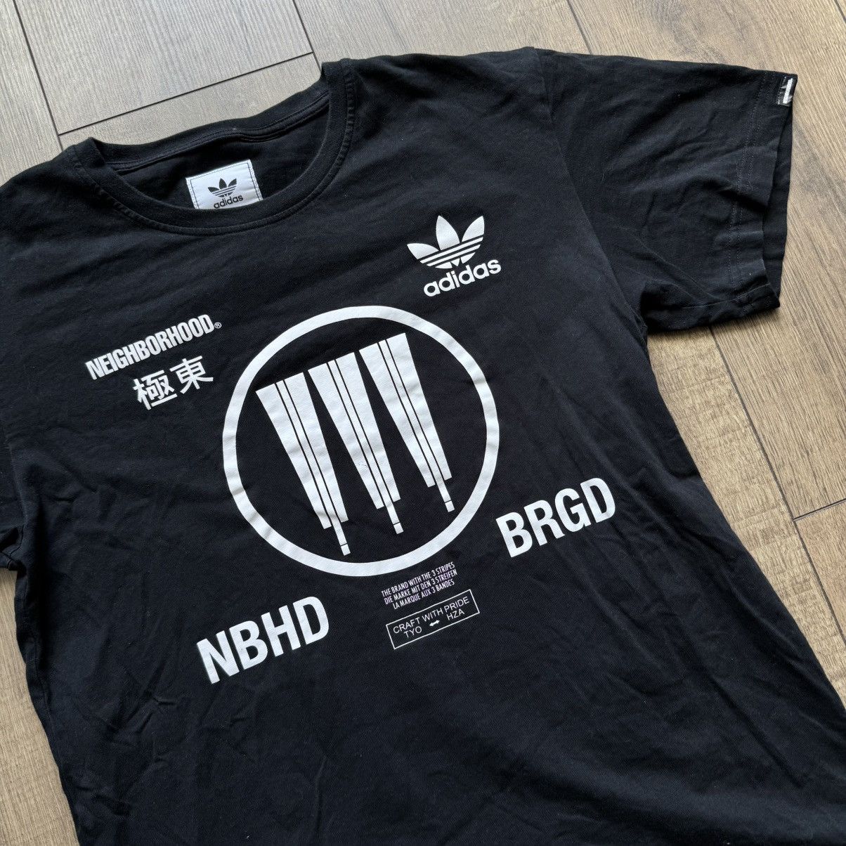 Adidas × Neighborhood Adidas x Neighborhood Tee Shirt 2017 Tokyo BRGD Hype Collab Size US M / EU 48-50 / 2 - 3 Thumbnail