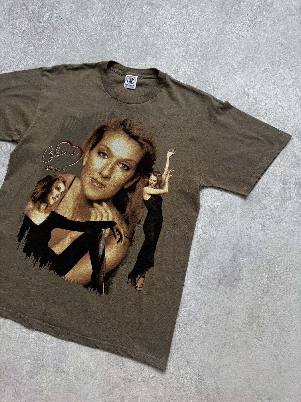Band Tees × Vintage Vintage Celine Dion Let’s Talk About Love 1999 Tee Shirt Size US L / EU 52-54 / 3 - 2 Thumbnail