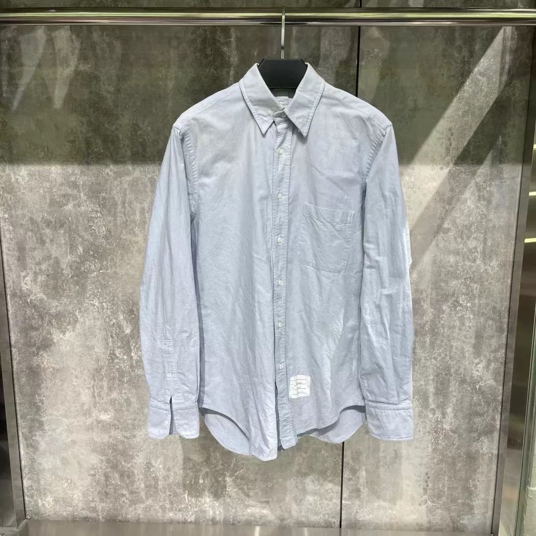 Thom Browne Thom Browne Shirt l Men Size US L / EU 52-54 / 3 - 1 Thumbnail