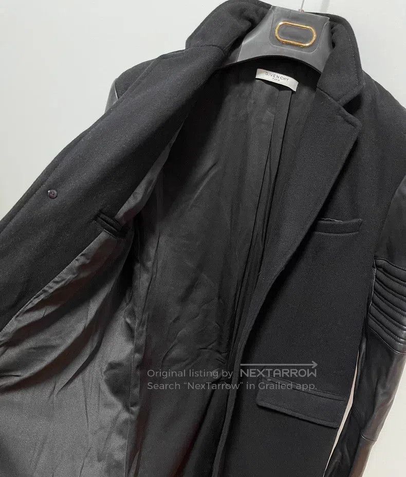 Givenchy Givenchy Men's Leather Patch Windbreaker Jacket Size US M / EU 48-50 / 2 - 5 Thumbnail