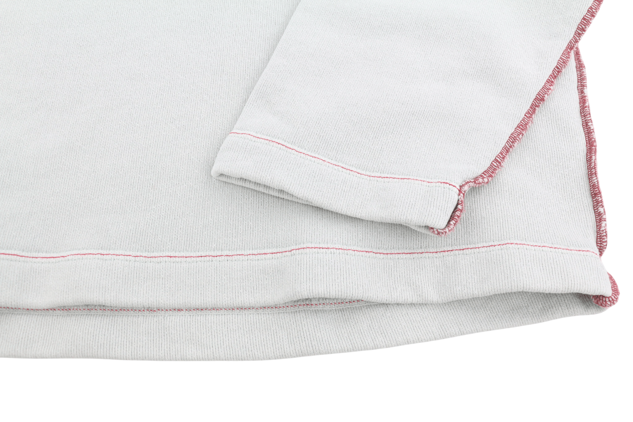 Diesel S-MOLOCK M Light Grey Oversized Crew Neck Sweatshirt 40386 Size US M / EU 48-50 / 2 - 5 Thumbnail