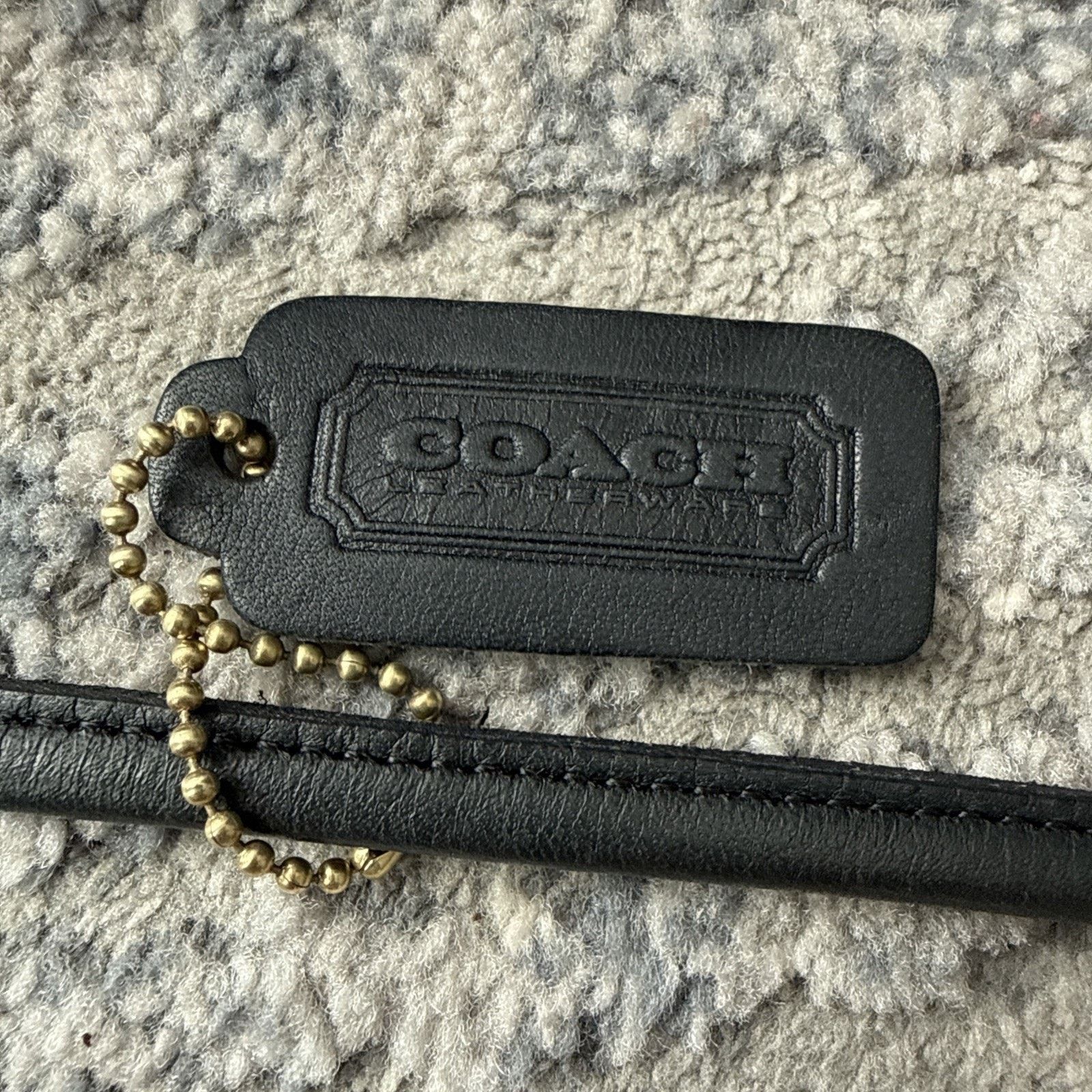 Coach Vintage Coach Kimball Zip Bag Crossbody Shoulder Dark Navy Size ONE SIZE - 6 Thumbnail