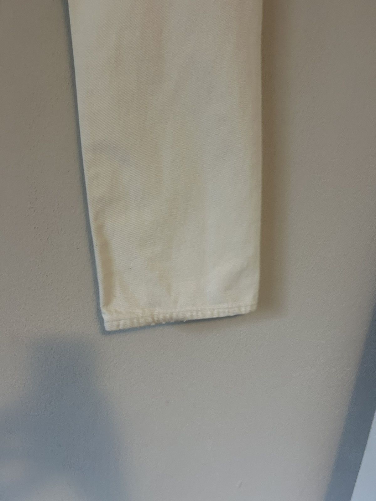 Jil Sander Jil Sander White Denim Jeans - Size 33 Size US 33 - 14 Thumbnail