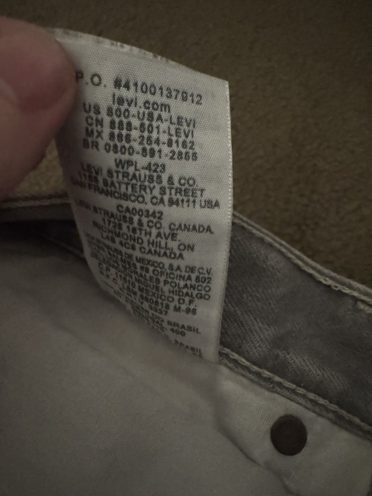 Levi's Levi’s 501-XX beige jeans Size US 38 / EU 54 - 9 Thumbnail