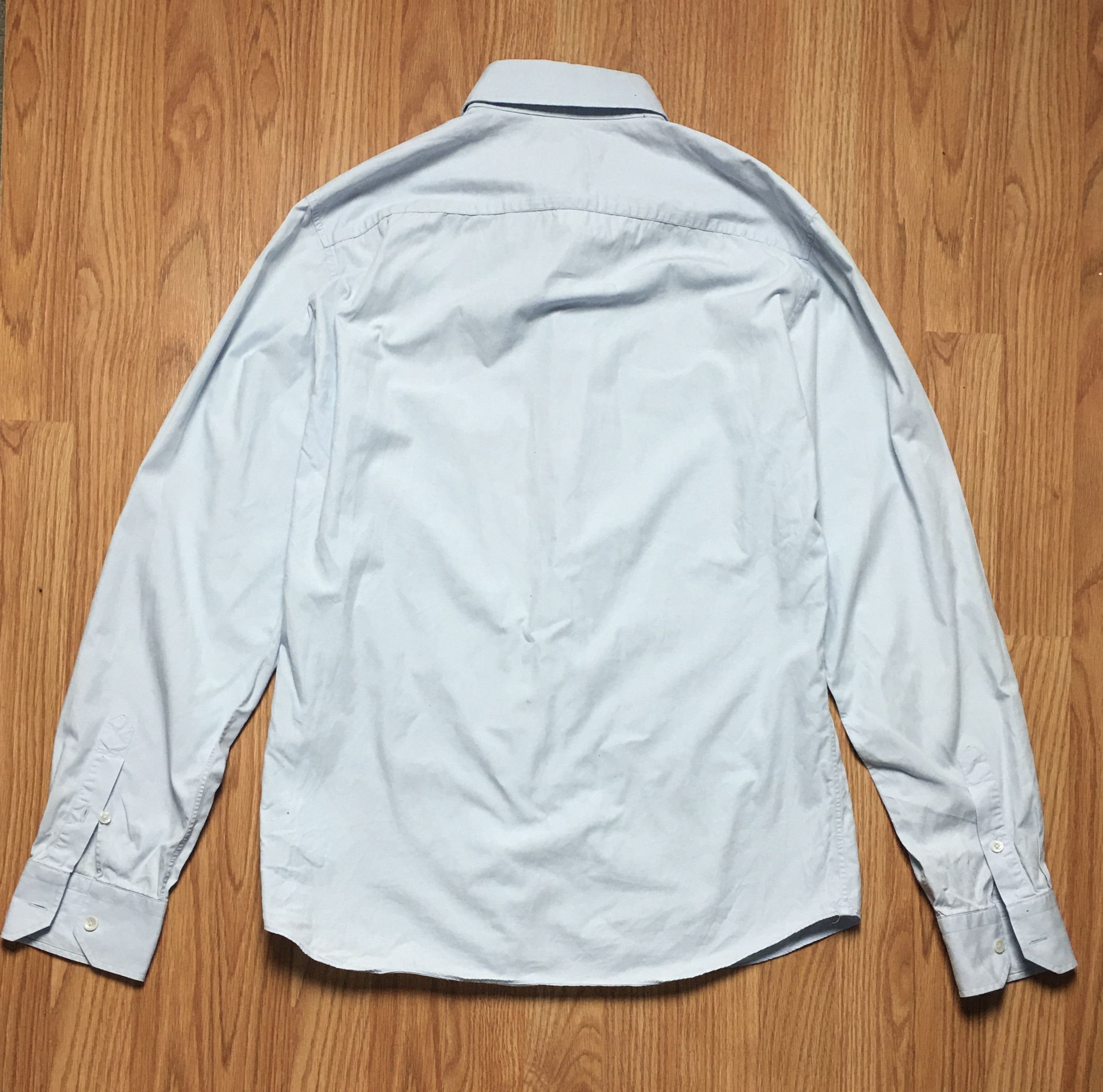Valentino Valentino Light Blue Men Shirt Size 15 3/4 -40 Size 40R - 2 Thumbnail