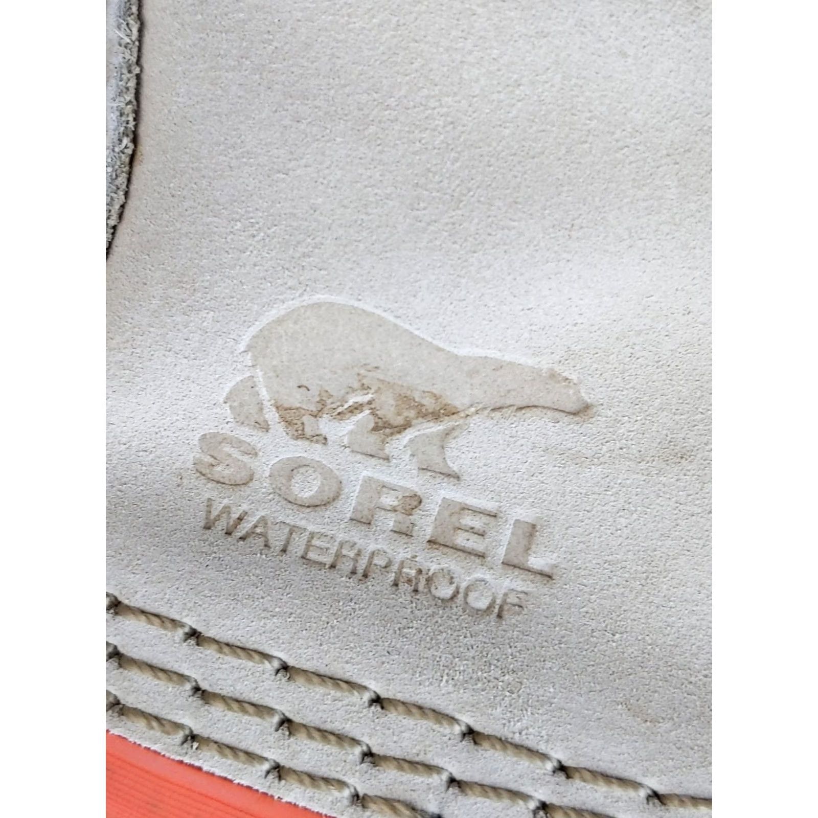 SOREL Sorel Womens 7 38 Brown Suede Waterproof Mid Calf Snow Boots Casual Winter Gloves? Size US 7 / IT 37 - 7 Thumbnail