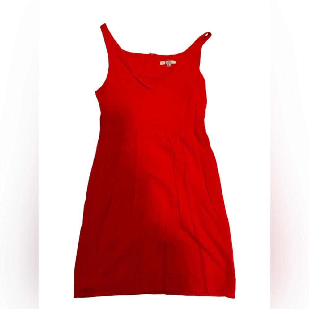 Designer Jack BB Dakota Red Cut Out Chest Red Fit And Flare Dress Size M / US 6-8 / IT 42-44 - 1 Thumbnail