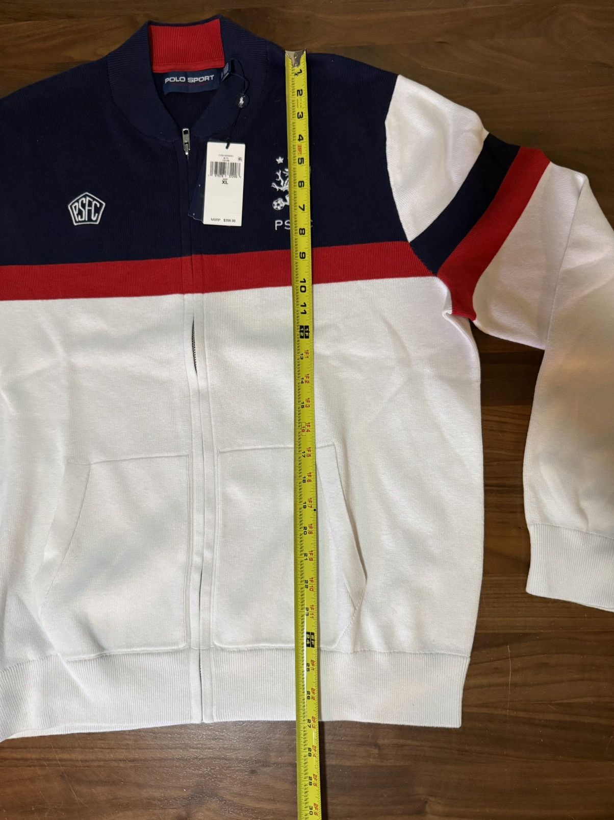 Polo Ralph Lauren Ralph Lauren Polo Sport Cotton-Blend Full-Zip Sweater Sz XL Size US XL / EU 56 / 4 - 7 Thumbnail
