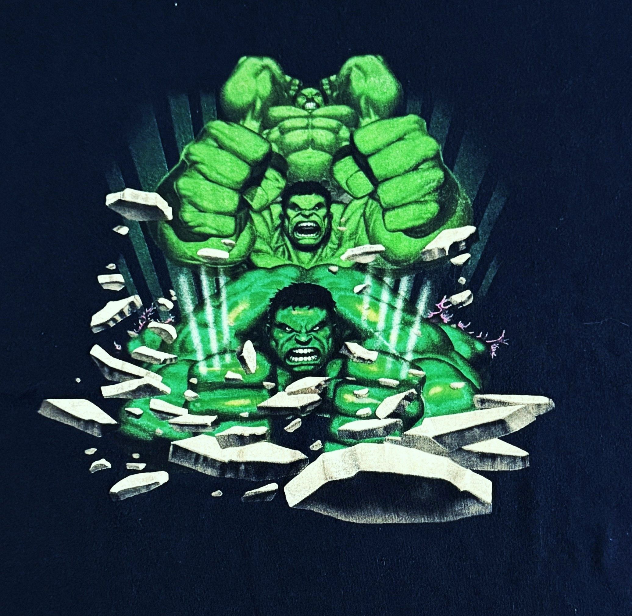 Hulk Marvel L Vintage Shirt Movie
