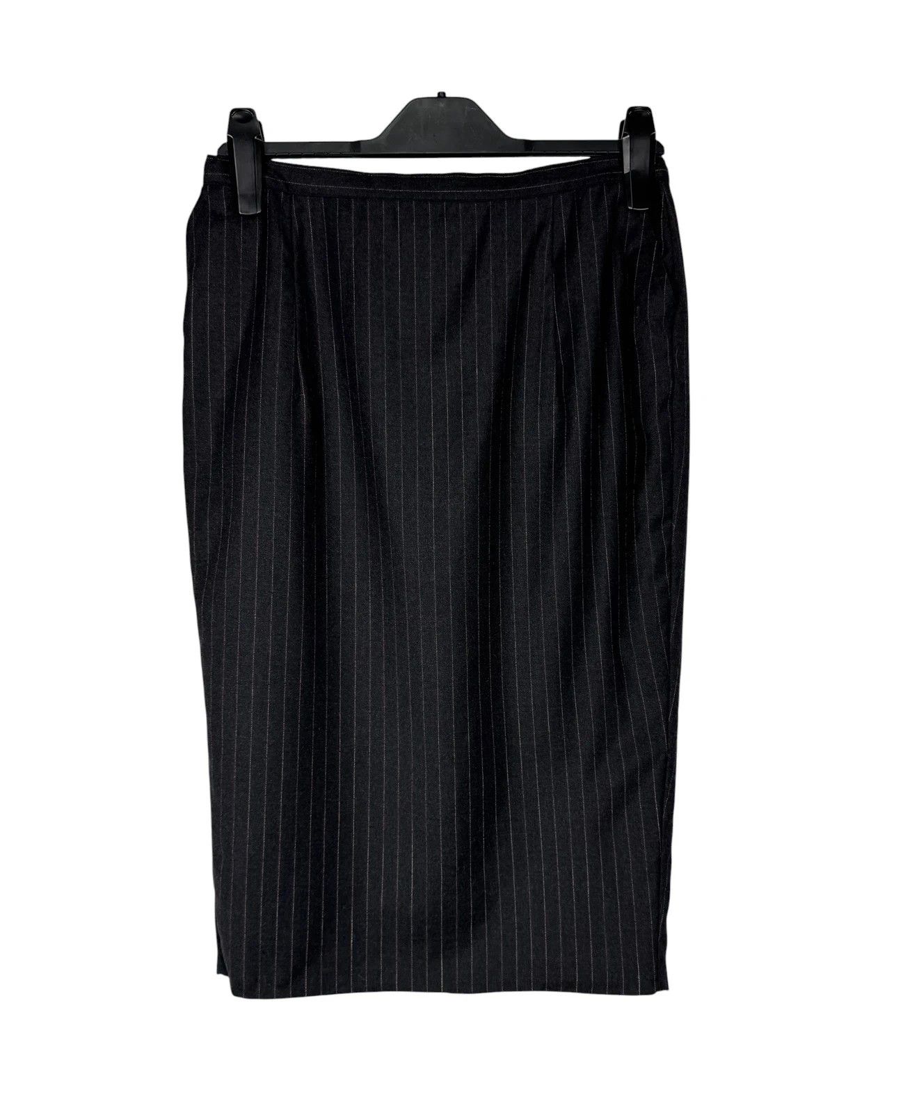 Other Patrick Hellmann Collection Skirt Wool Striped Knee-Length Size 32" / US 10 / IT 46 - 9 Thumbnail