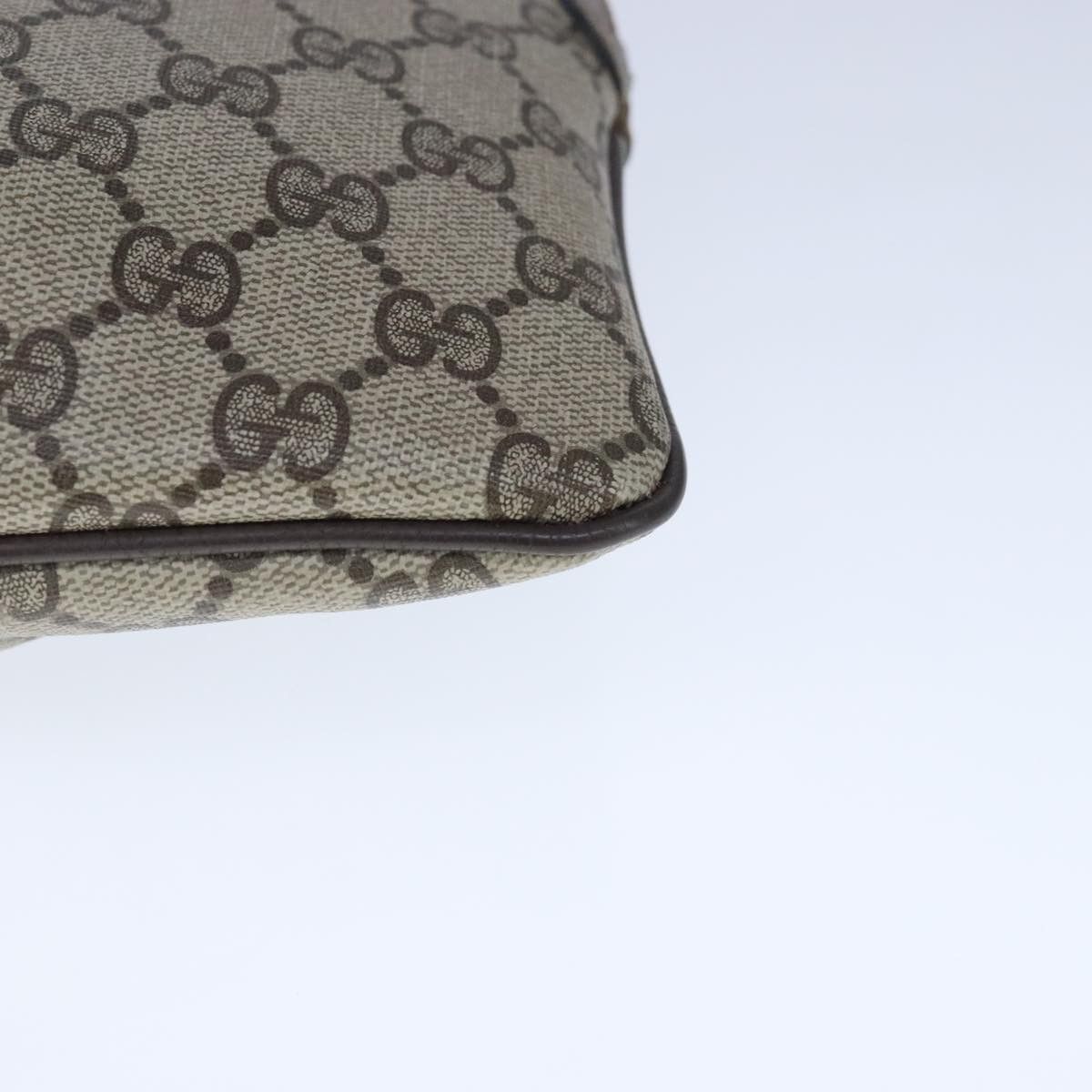 Gucci GUCCI GG Supreme Web Sherry Line Shoulder Bag Pvc Beige 904 Size ONE SIZE - 11 Thumbnail
