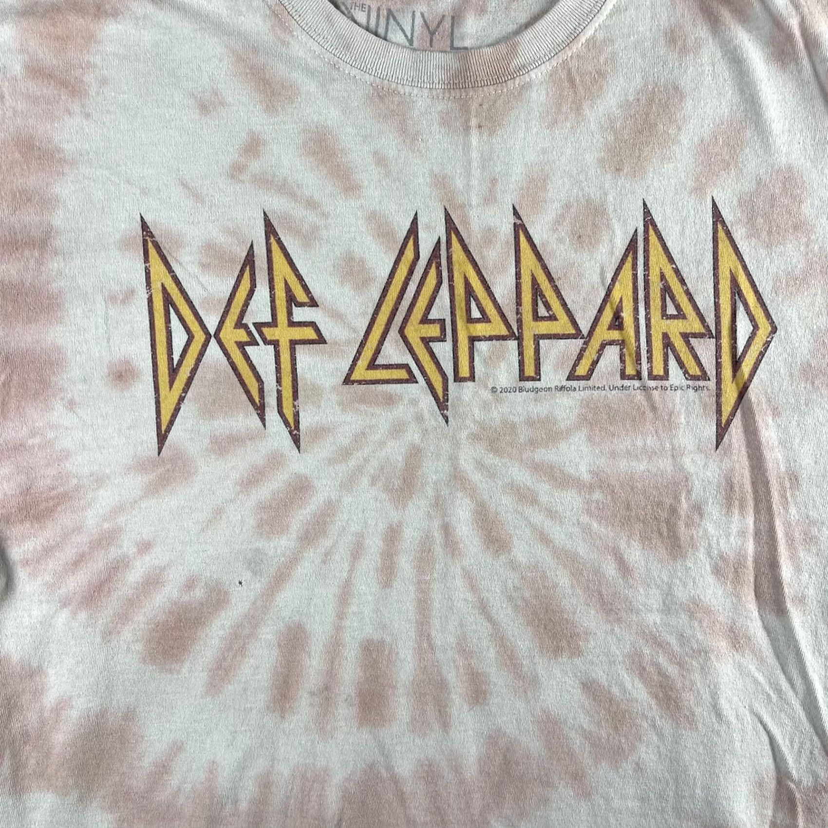 Thrasher Def Leppard Shirt Medium Band Tye Dye Pink 80s Rock T-Shirt Mens 2020s Distressed Size US M / EU 48-50 / 2 - 3 Thumbnail