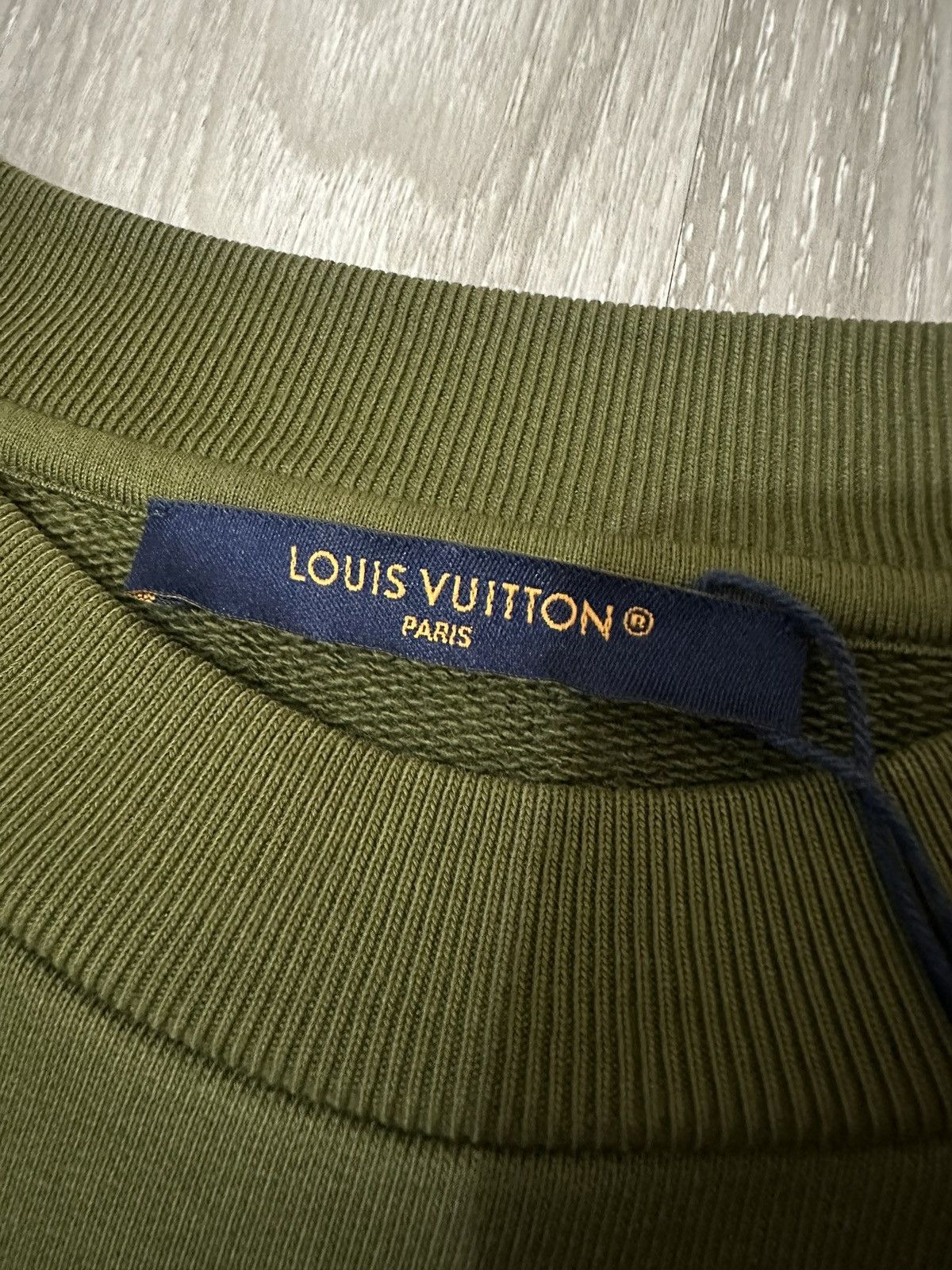 Louis Vuitton LOUIS VUITTON 2024SS Cotton Signature Sweatshir Size US L / EU 52-54 / 3 - 6 Thumbnail