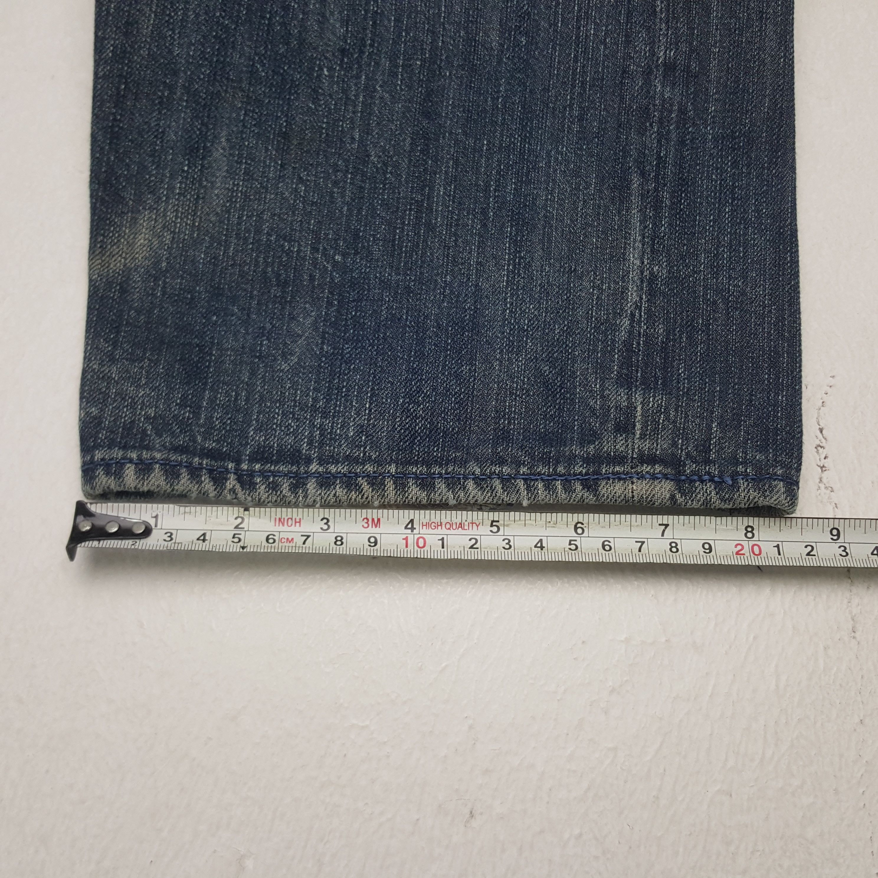 Japanese Brand × Vintage Vintage Evisu Yamane Selvedge Japanese Daicock Custom Jeans Size US 32 / EU 48 - 11 Thumbnail