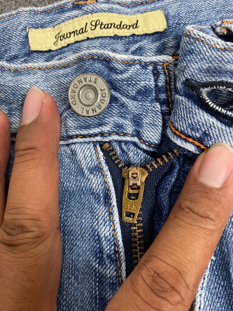 Journal Standard journal standard japan distressed denim nice design Size US 32 / EU 48 - 10 Thumbnail