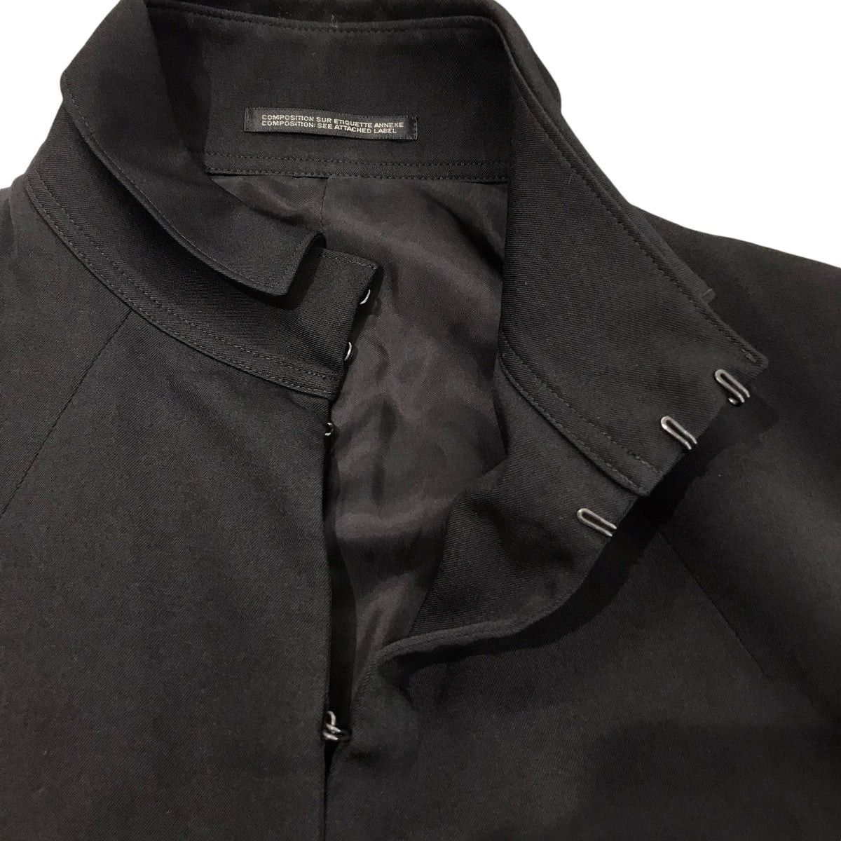 Yohji Yamamoto Yohji Yamamoto Shiwagaba Former hook jacket HE-J12-100 Size US M / EU 48-50 / 2 - 5 Thumbnail