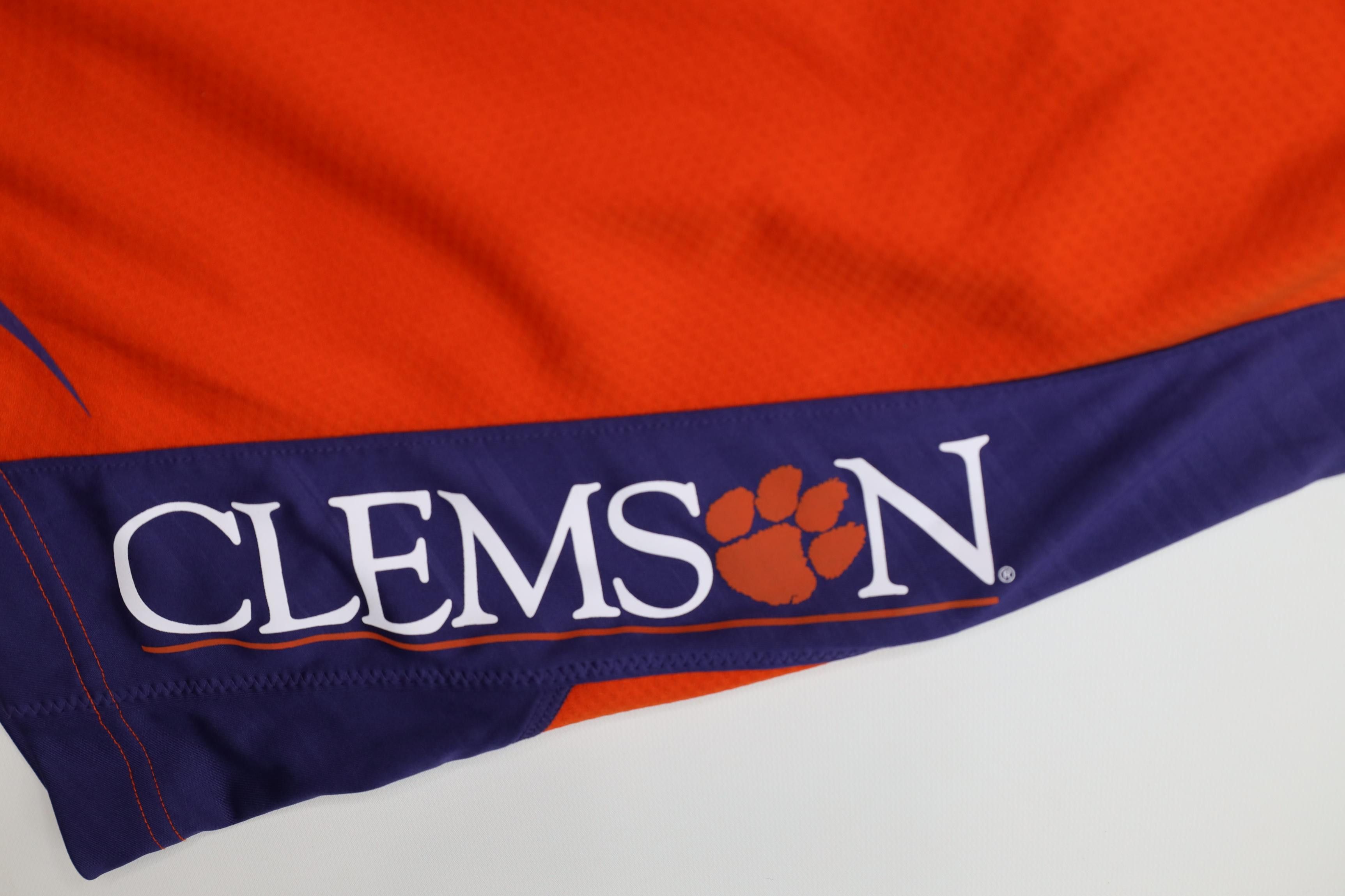 Nike Nike Clemson University Football Basketball Gym Shorts Size US 36 / EU 52 - 5 Thumbnail