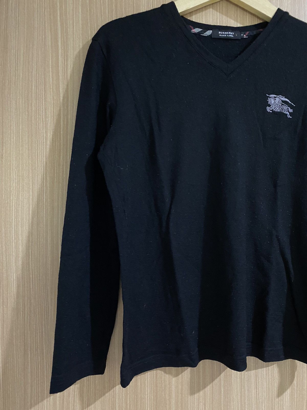 Burberry Burberry black label japan embroidery logo classic 100% wool Size US M / EU 48-50 / 2 - 4 Thumbnail