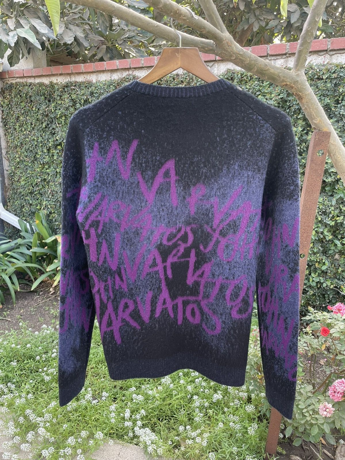 John Varvatos John Varvatos Wool Cashmere Crewneck Sweater XS Black Size US XS / EU 42 / 0 - 2 Thumbnail