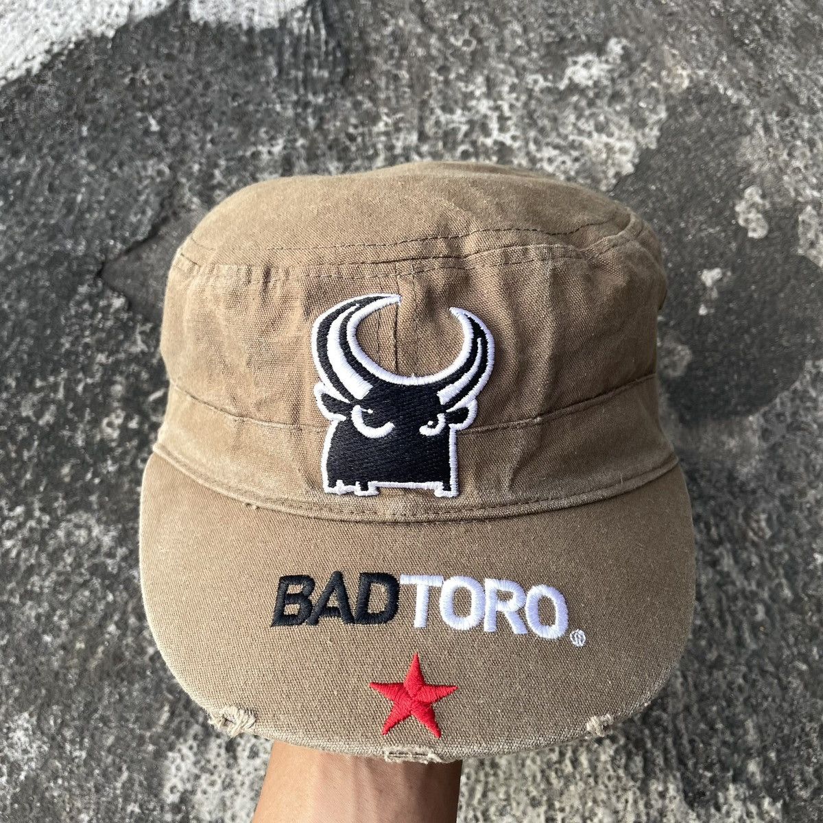 Hypebeast SICK.. distressed cadet hat by lordi negues Size ONE SIZE - 1 Thumbnail