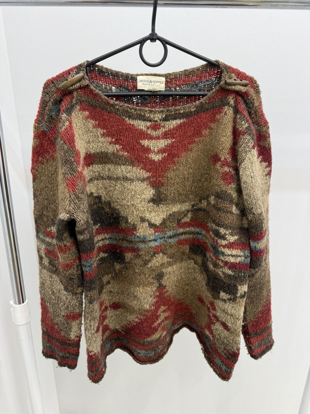Denim & Supply Ralph Lauren Denim And Supply Ralph Lauren Knit Navajo Aztec Sweater Size L / US 10 / IT 46 - 1 Thumbnail