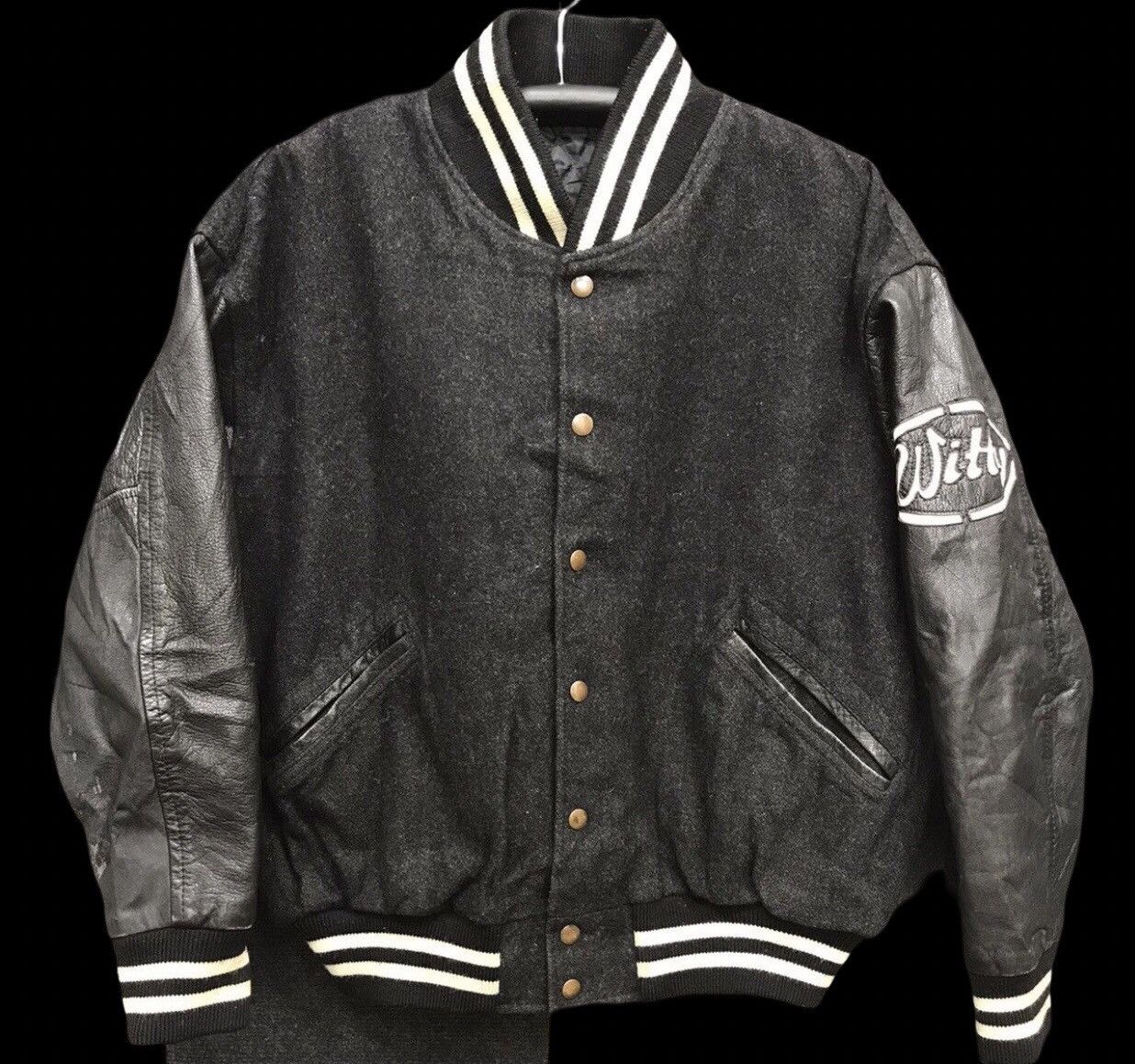Vintage Vintage WITTY Japan Varsity Tokyo Jacket Size US L / EU 52-54 / 3 - 2 Thumbnail