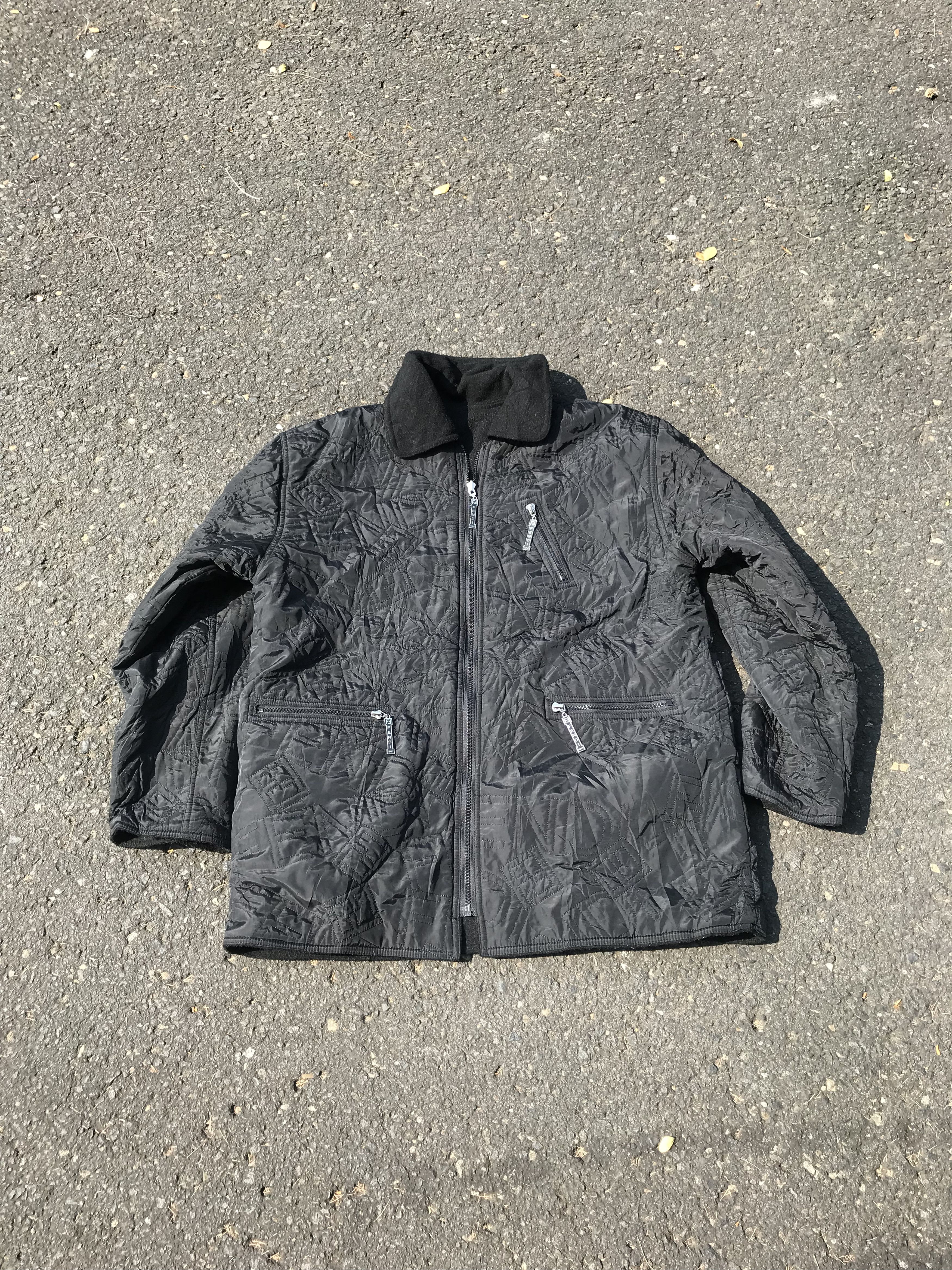 Designer × Fendi Vintage 90s Fendi maglia reversible big logo Size US XL / EU 56 / 4 - 6 Thumbnail