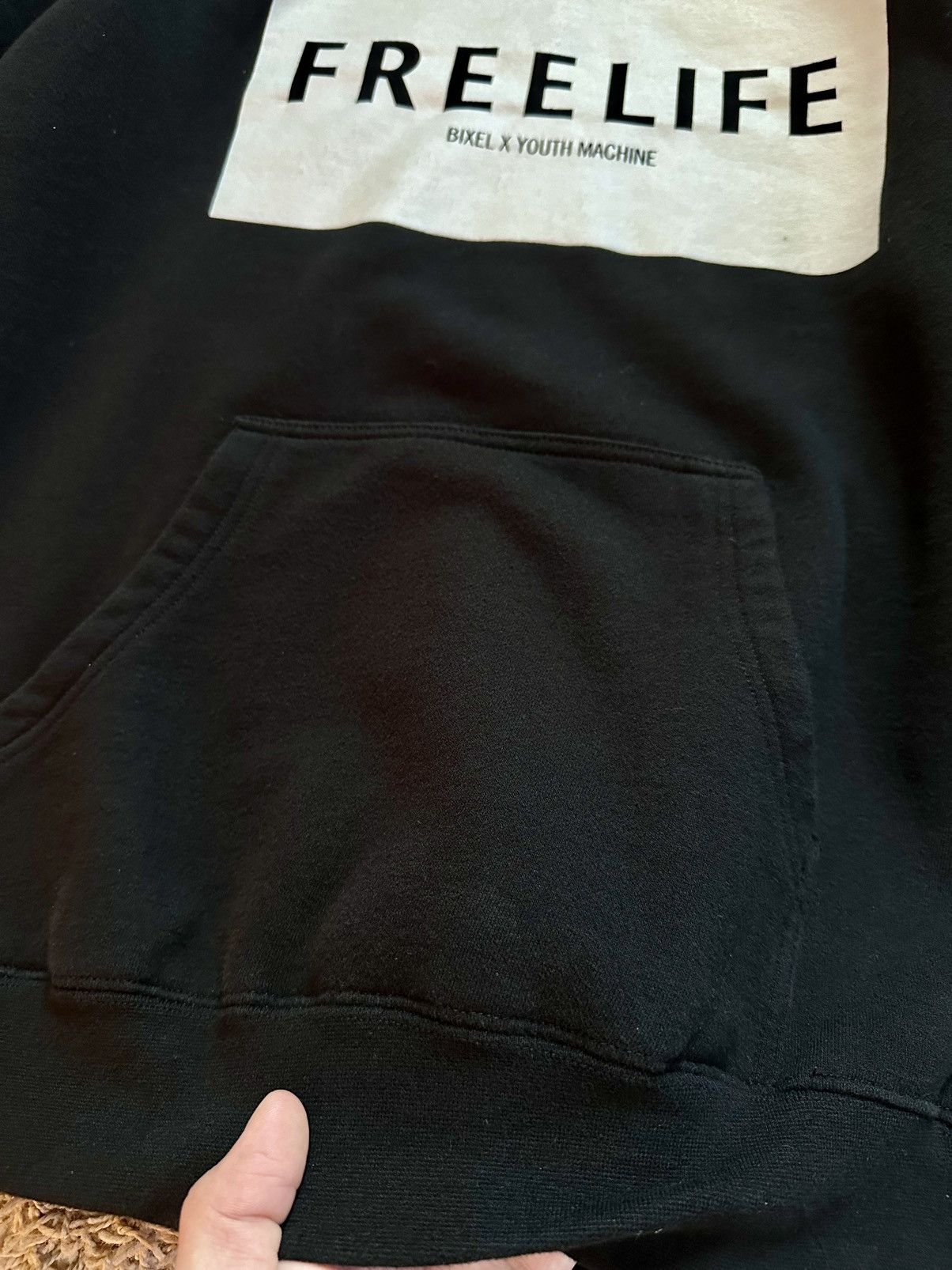 Youth Machine Bixel x Youth Machine x Owsla Hoodie Big Logo Printed LA CA Size US L / EU 52-54 / 3 - 11 Thumbnail