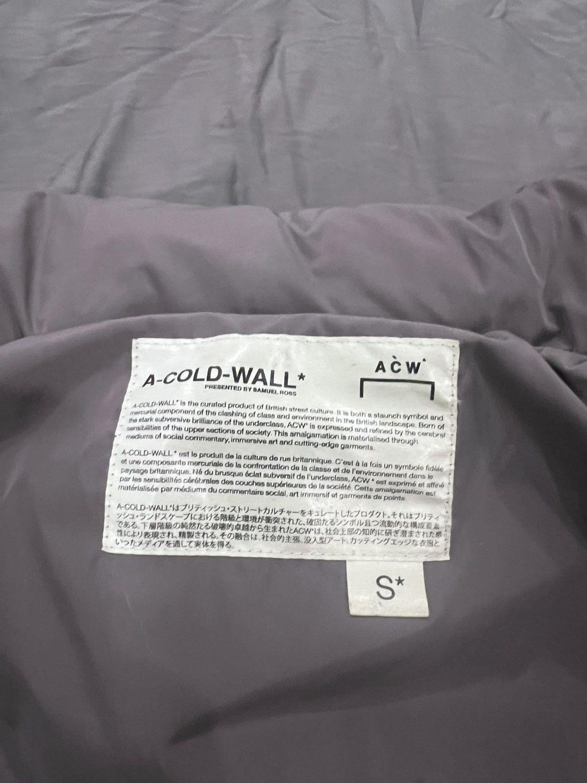 A-COLD-WALL* A Cold Wall Puffer Jacket Size US S / EU 44-46 / 1 - 7 Thumbnail