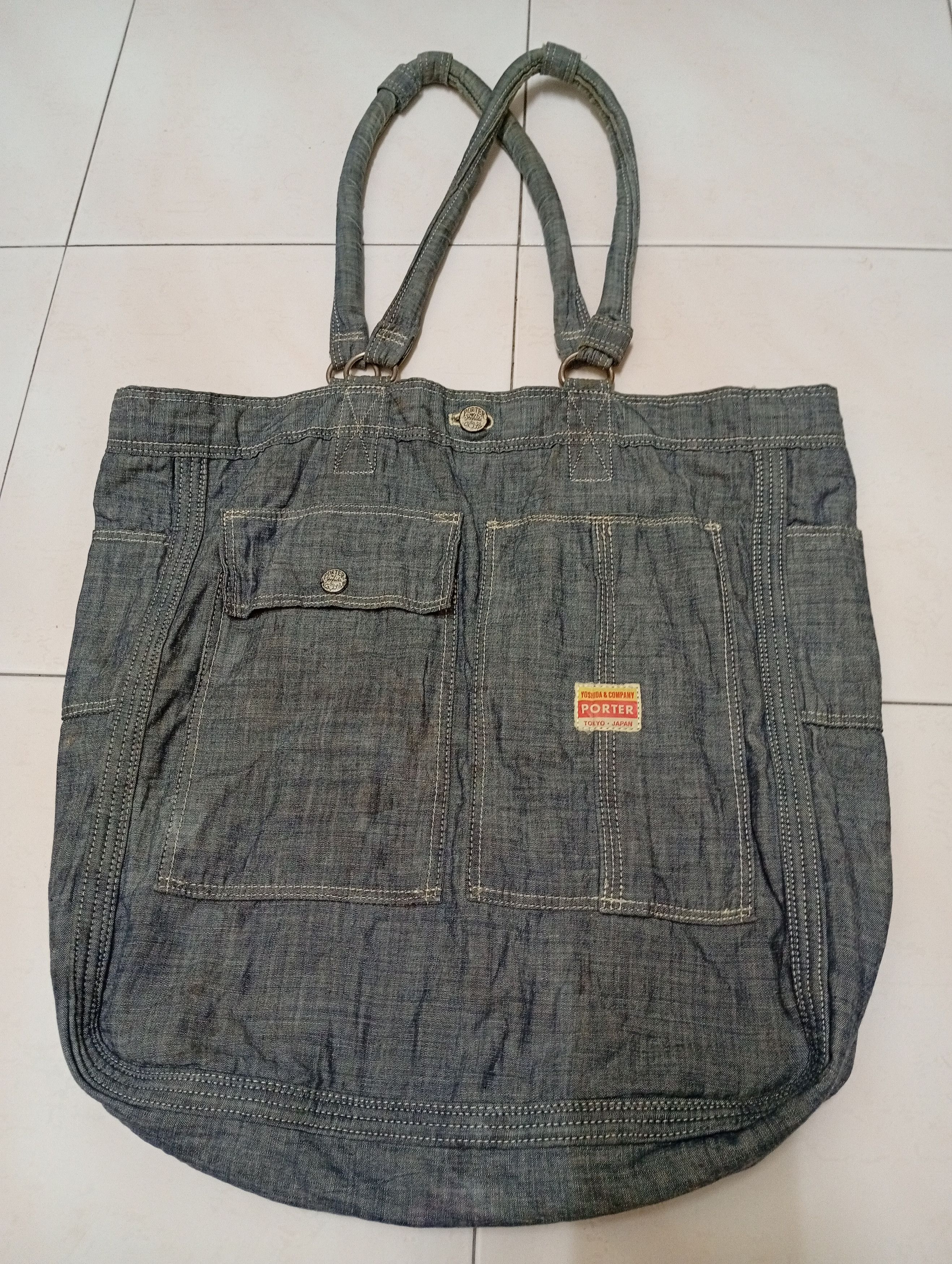 Porter Classic TOTEBAG PORTER X VINTAGE Size ONE SIZE - 2 Thumbnail