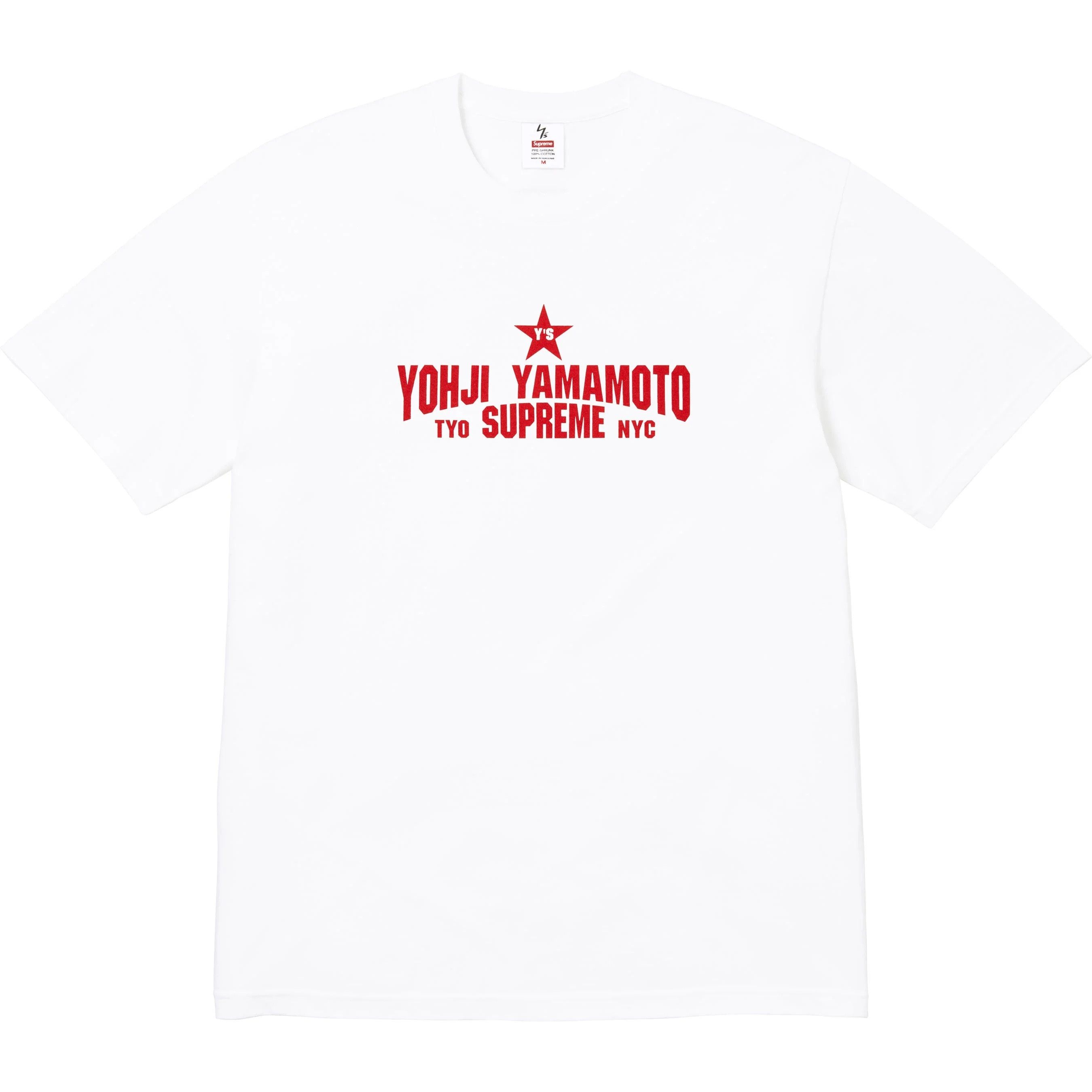Supreme × Yohji Yamamoto Supreme Y's Star Tee Size US L / EU 52-54 / 3 - 1 Preview