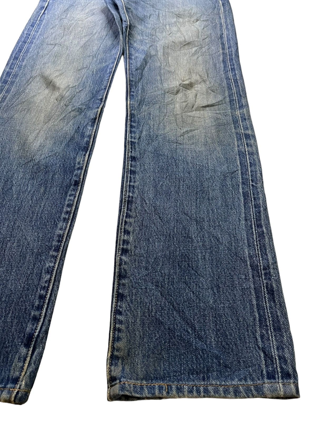 Levi's Vintage Levis 511 Big E Selvedge Mud Wash Slim Jeans Size US 29 - 8 Thumbnail