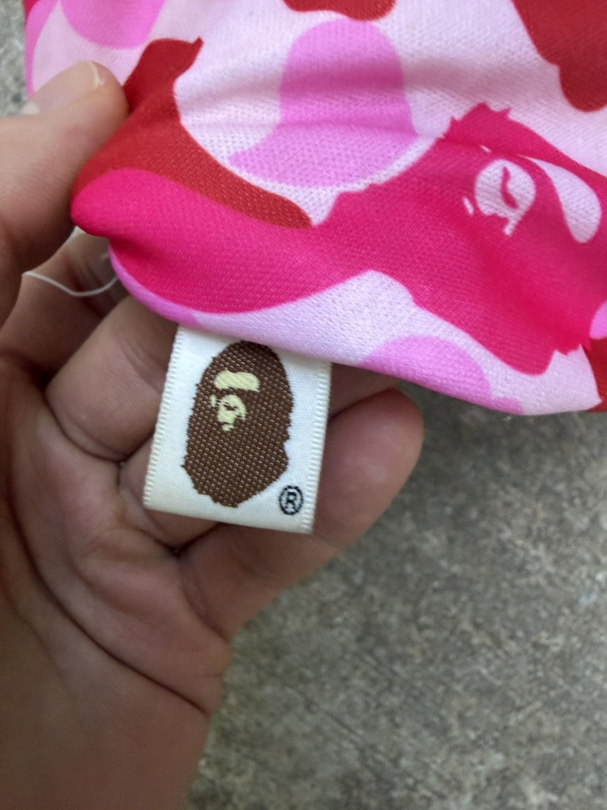 Bape Bape Pink Camo 2-Way Neck Pillow Size ONE SIZE - 8 Thumbnail